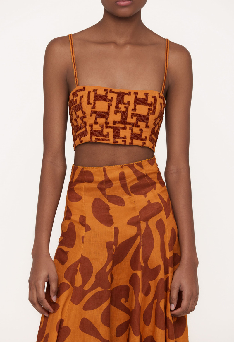 Acara Geometrico Cropped Top 5