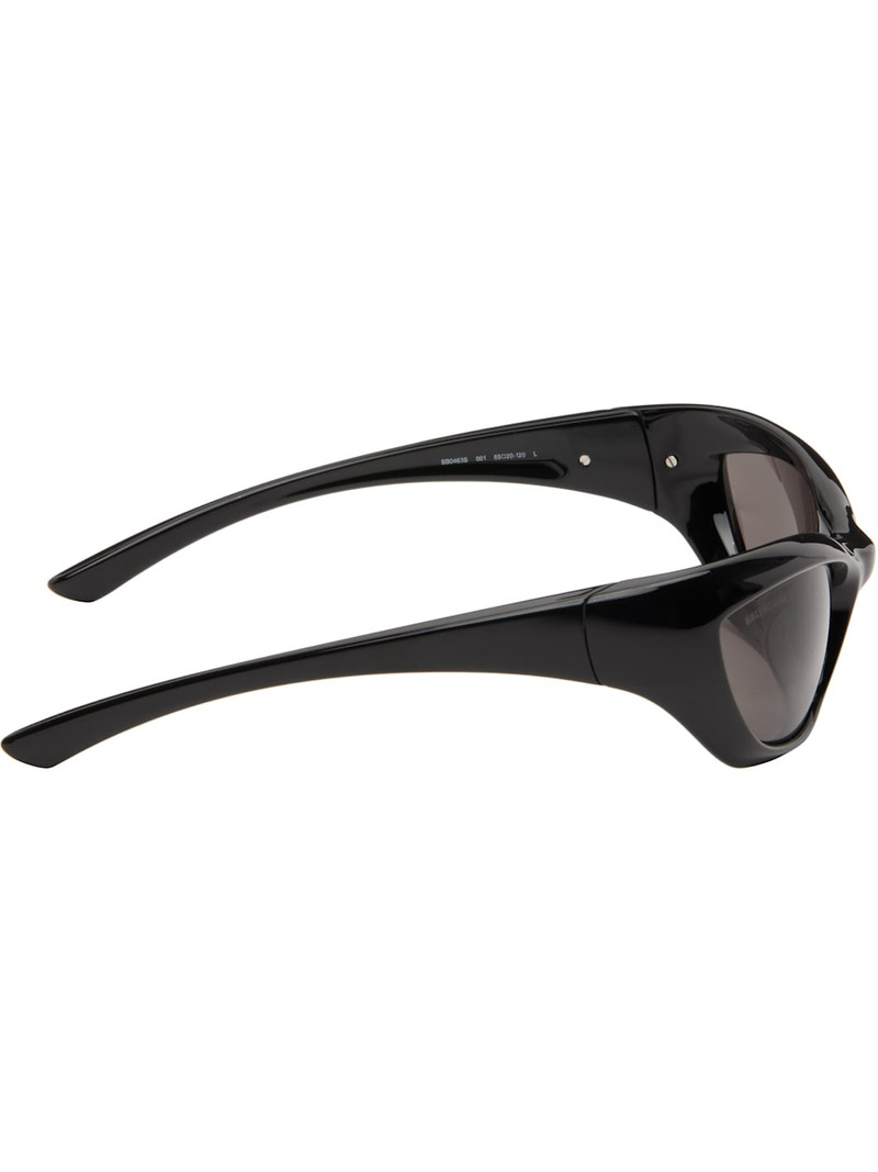 BALENCIAGA Black Extreme Sunglasses outlook