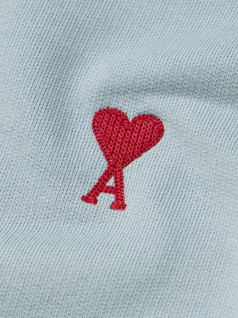 Logo-Embroidered Cotton-Blend Jersey Sweatshirt 4
