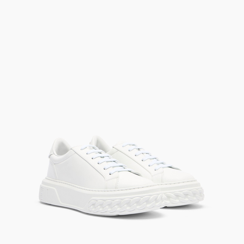 CASADEI Off Road Leather Sneakers outlook