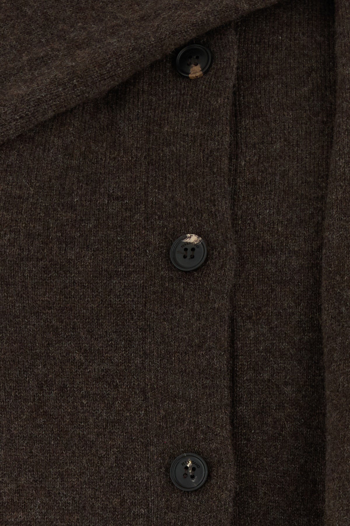 Brown cashmere cardigan - 3
