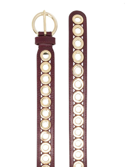 Sandro Adelia eyelet inserts belt outlook