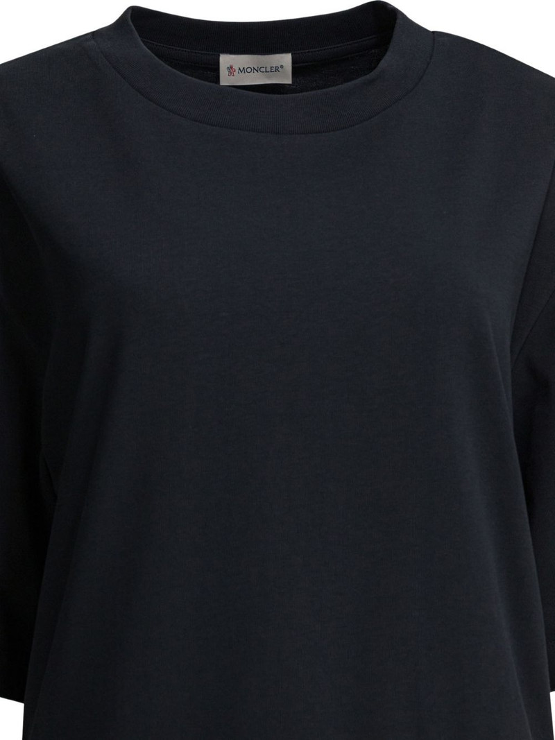 short-sleeve embroidered T-shirt mini dress 3