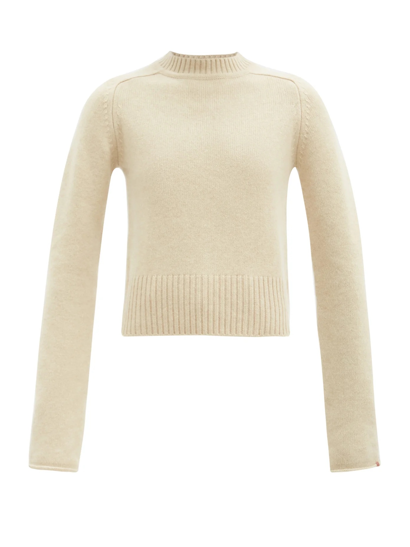 No. 152 Cherie high-neck stretch-cashmere sweater - 1