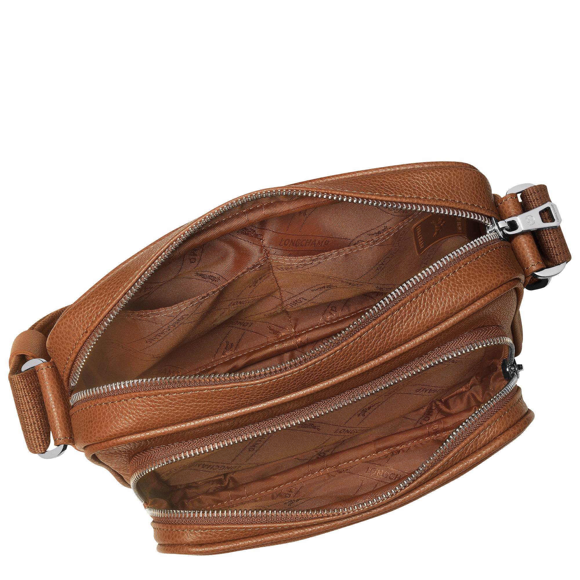 Le Foulonné S Camera bag Caramel - Leather - 5