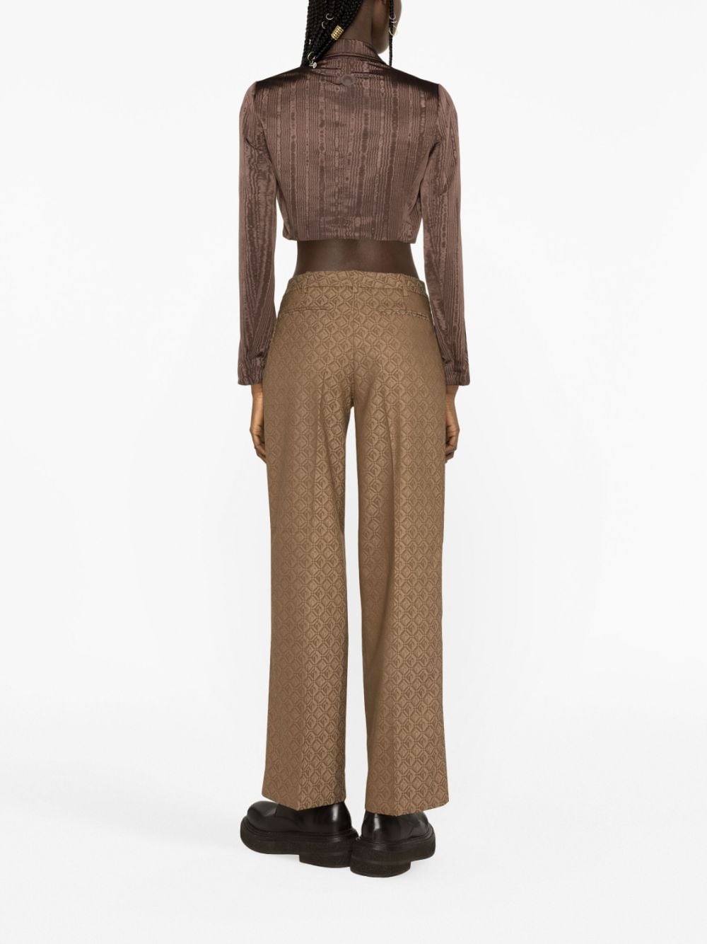 Regenerated Moon Diamant straight-leg trousers - 3
