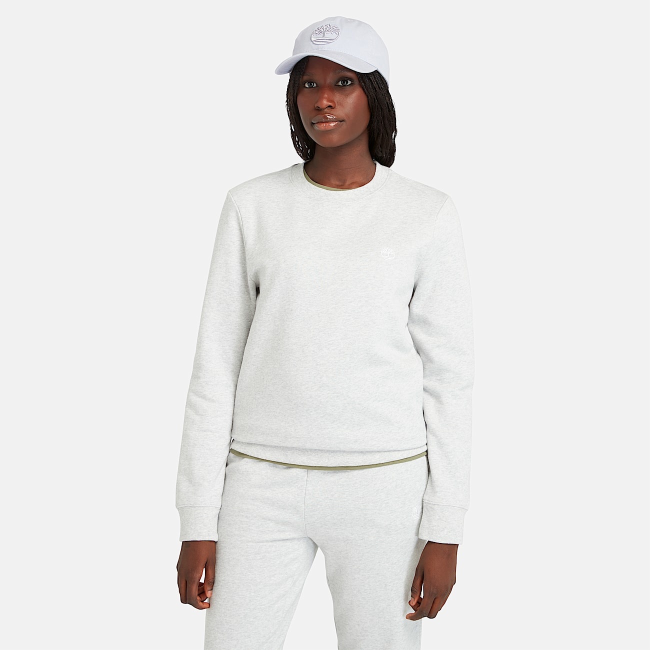Women's Brushed Back Crew Sweatshirt - 2