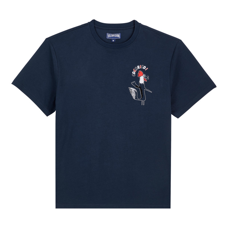 Men Organic Cotton T-shirt Cocorico ! 1