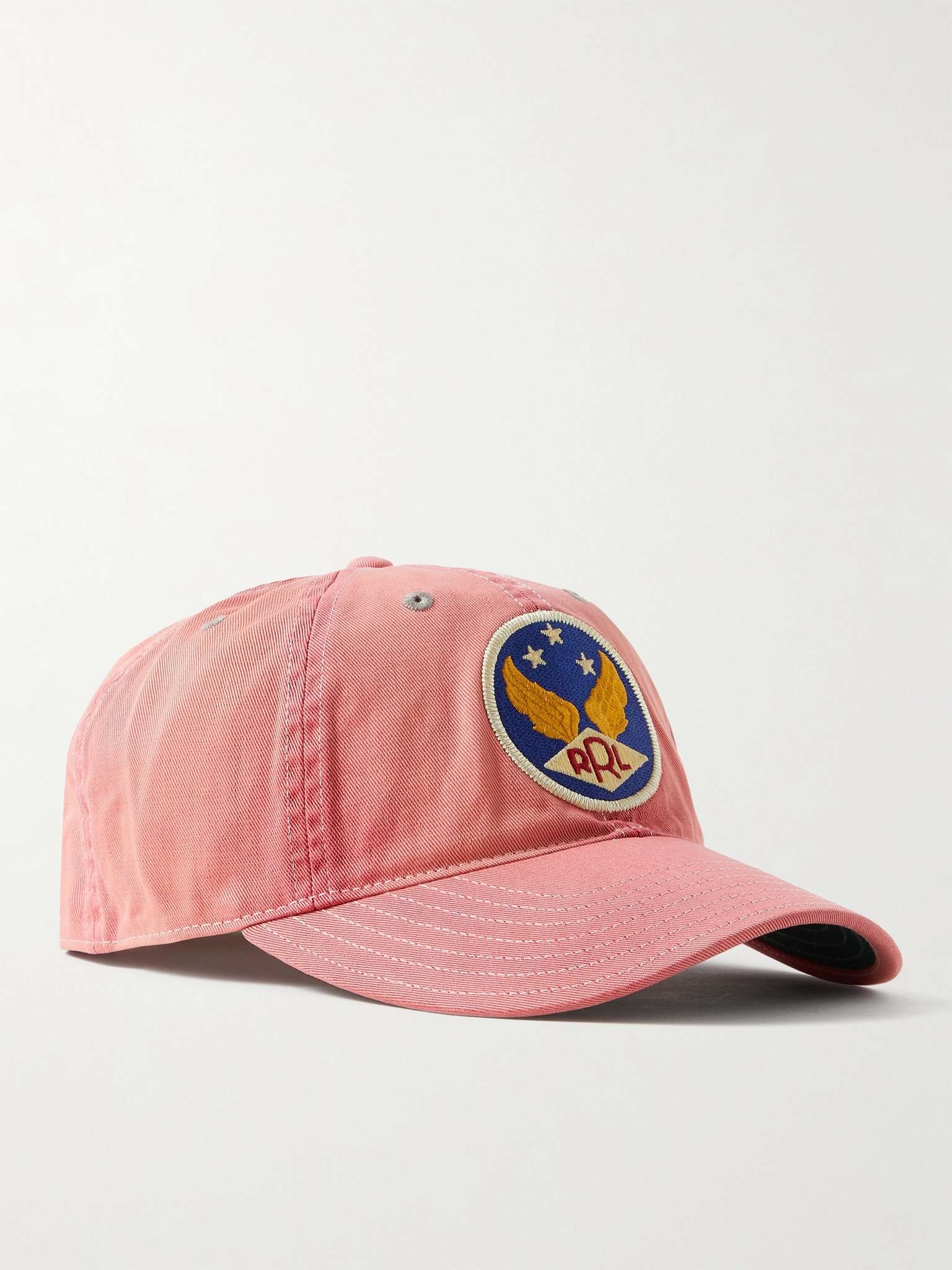 Logo-Appliquéd Cotton-Twill Trucker Cap - 1