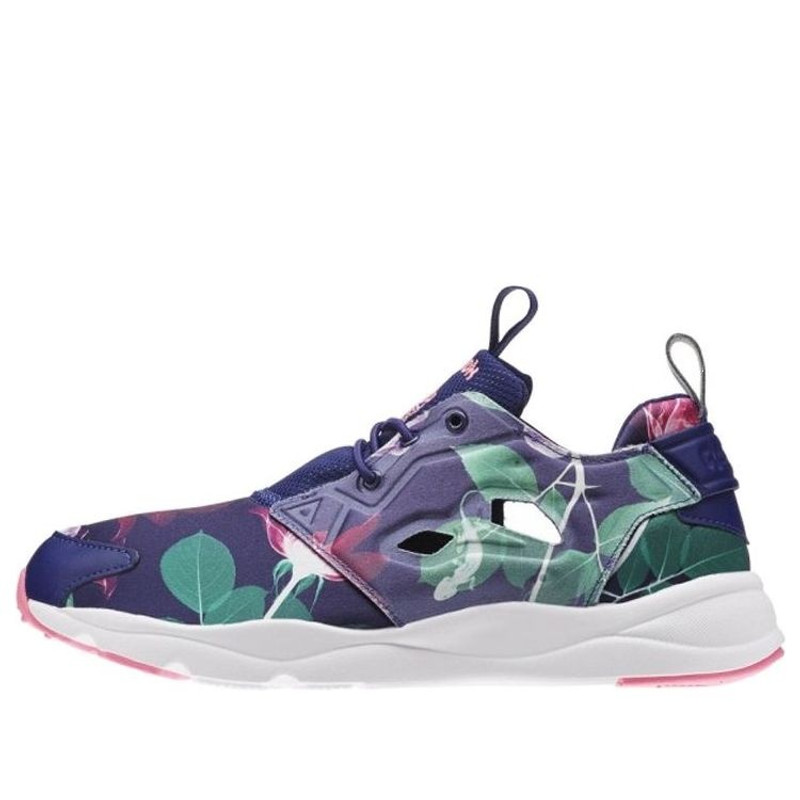 (WMNS) Reebok Furylite Graphic 'Floral Purple' AQ9837 1