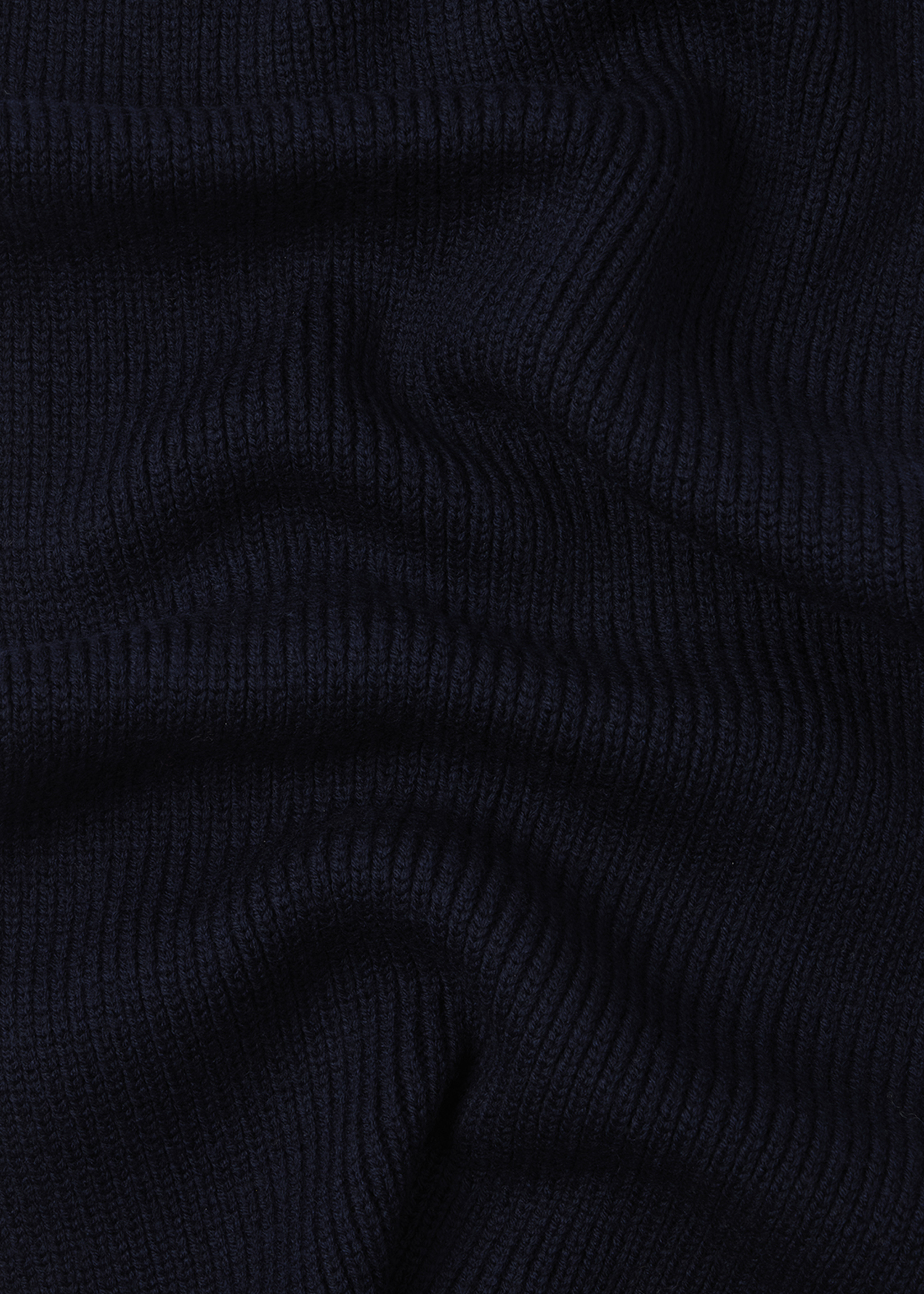 Navy Blue Merino Wool 'Artist Stripe' Set - 7