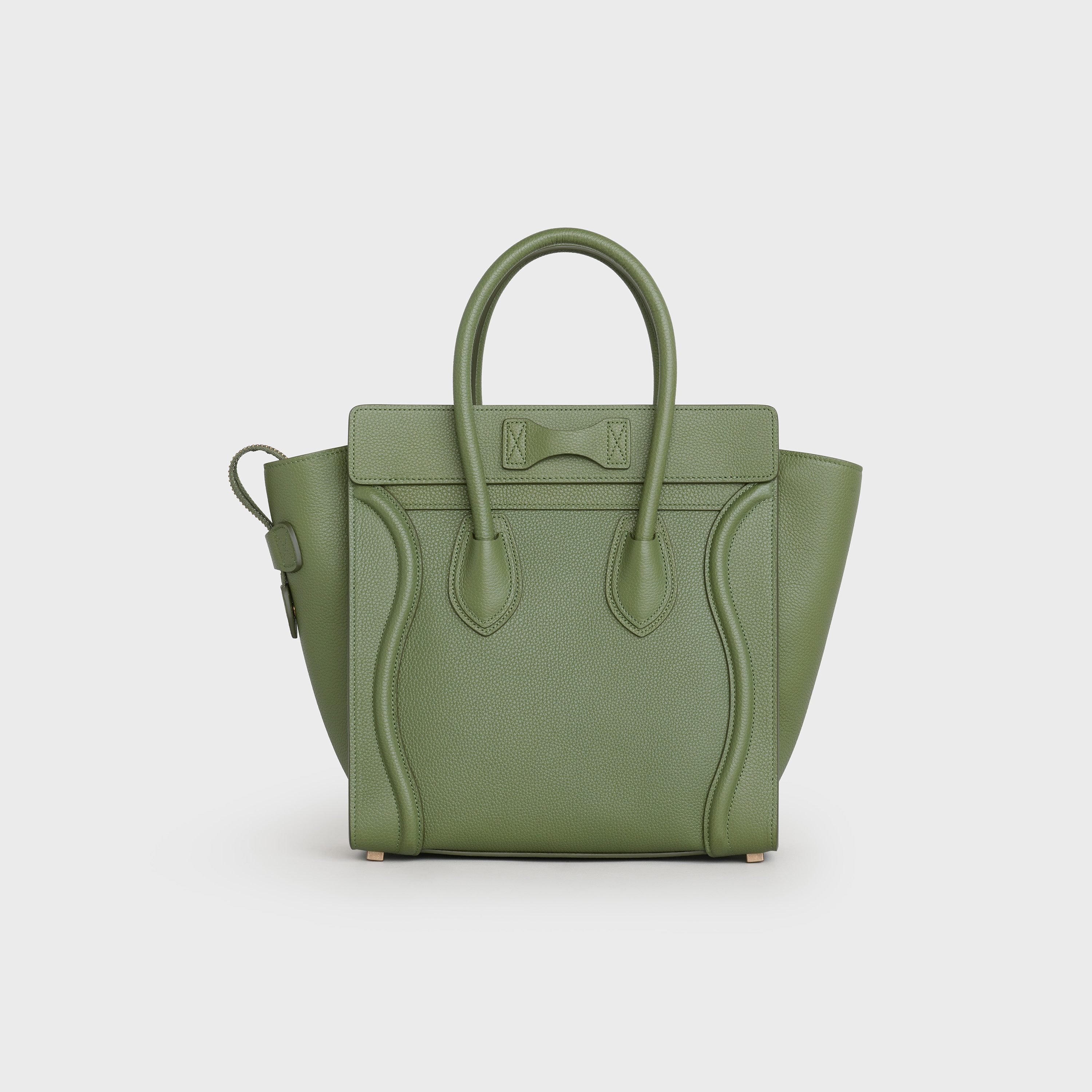 MICRO LUGGAGE HANDBAG IN DRUMMED CALFSKIN - 3