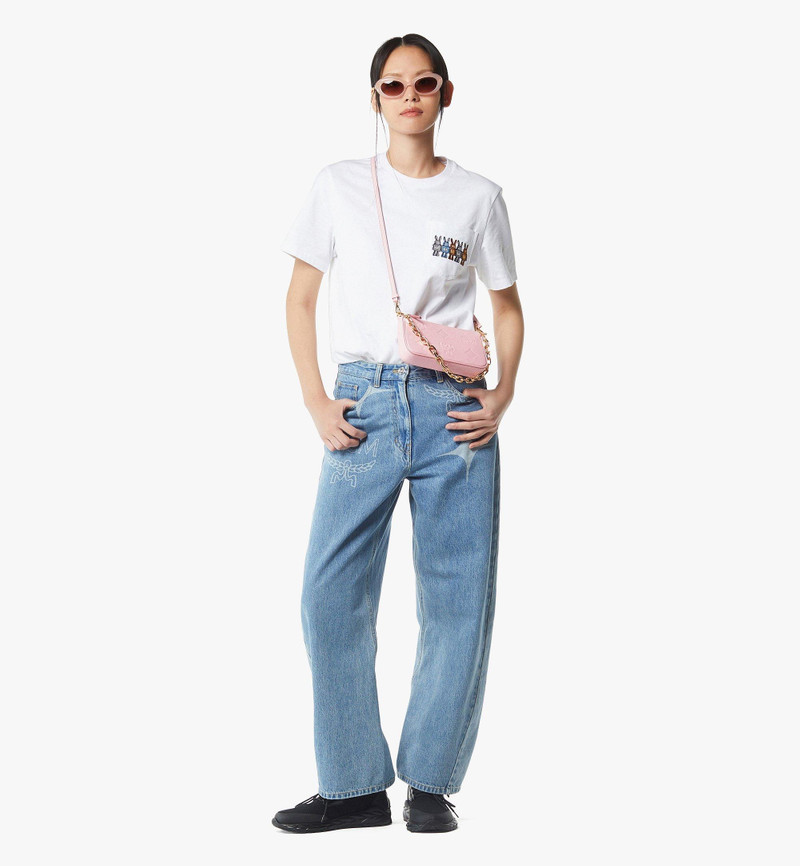 MCM Aren Chain Crossbody in Maxi Monogram Leather outlook