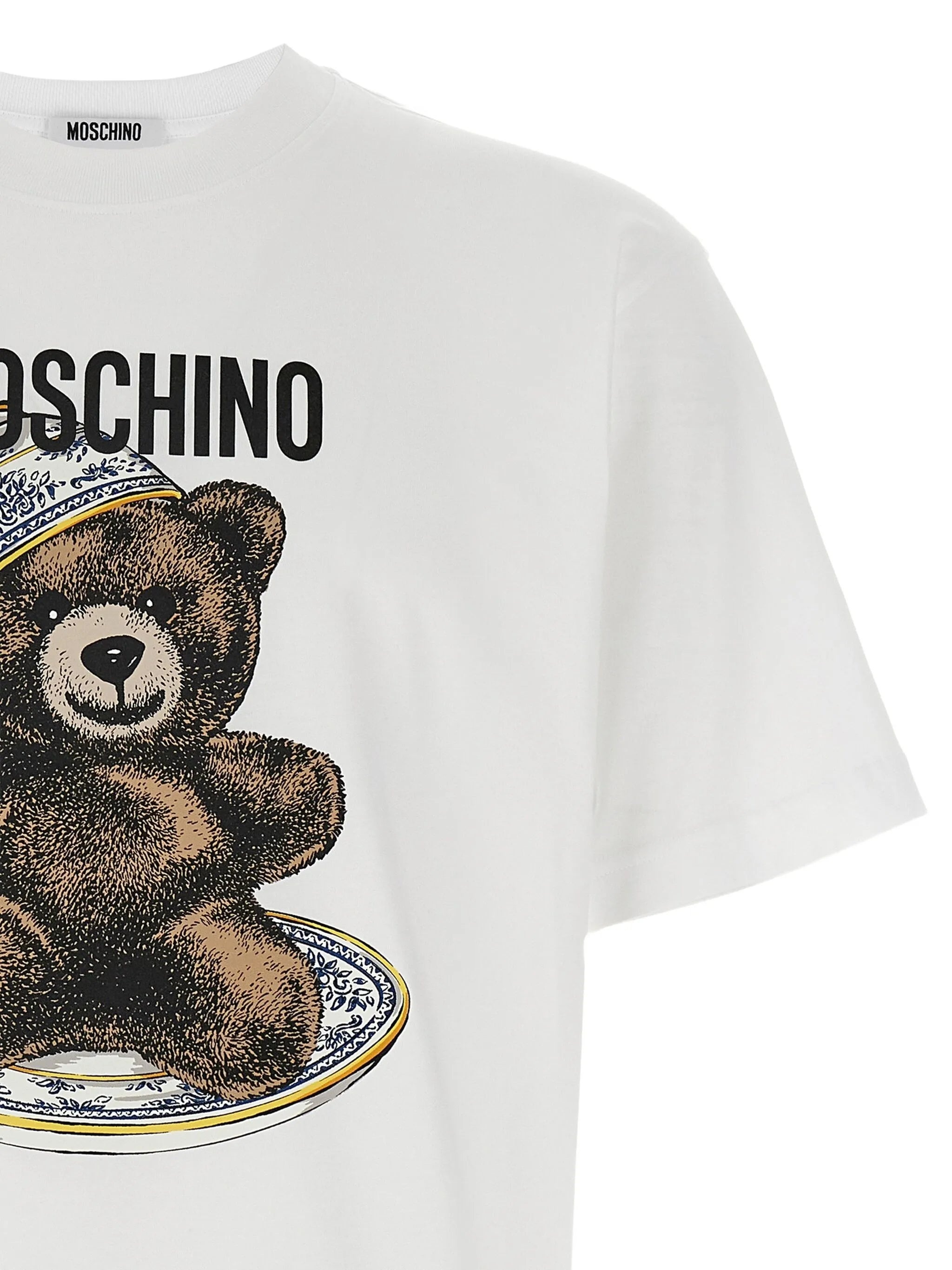 Moschino Teddy Bear-print Crewneck T-shirt - 3