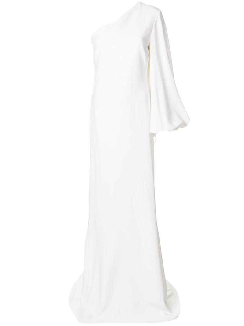 one shoulder long dress 1