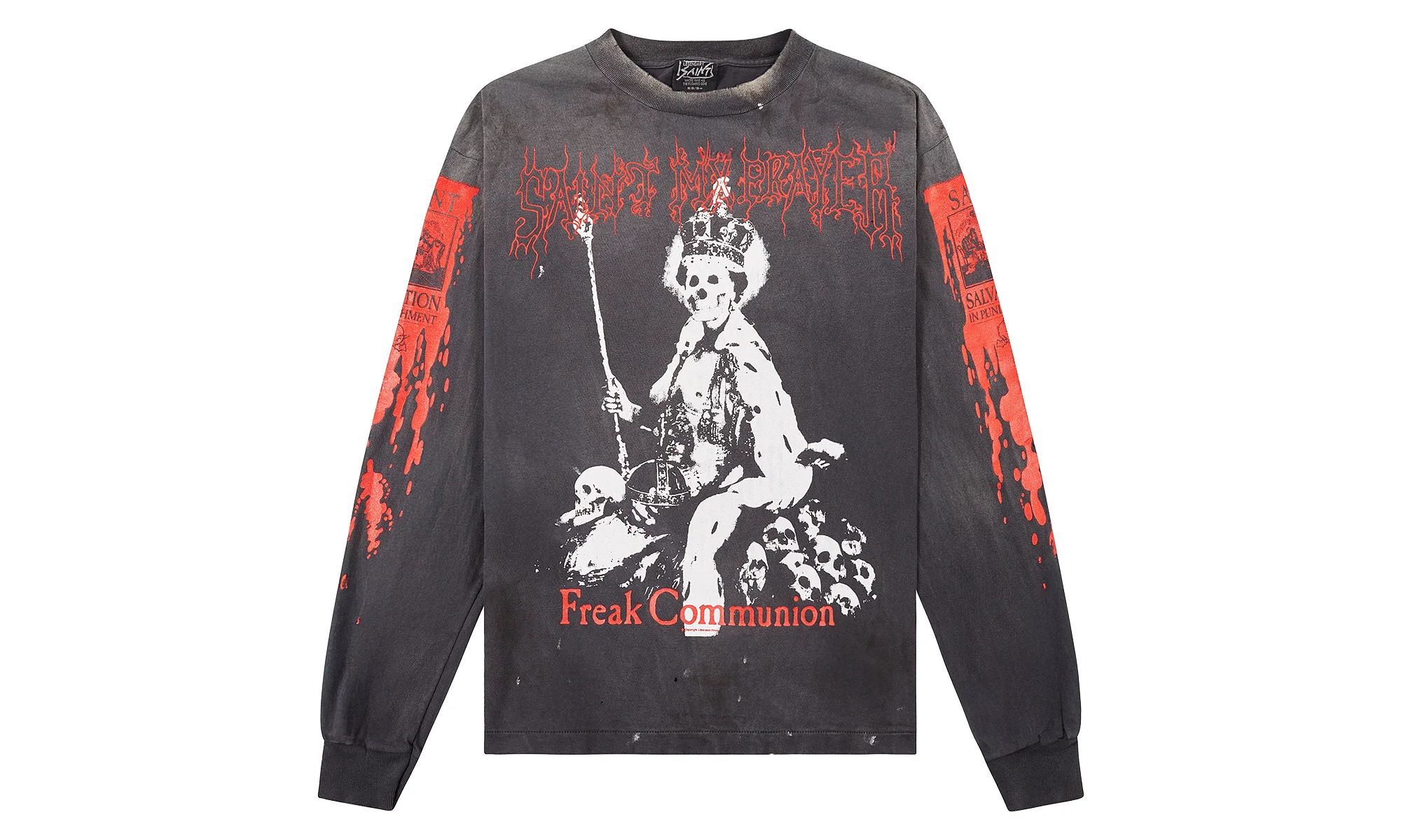 Is A Kiss LS Tee "Black" SM HR1 0000 028 - 1
