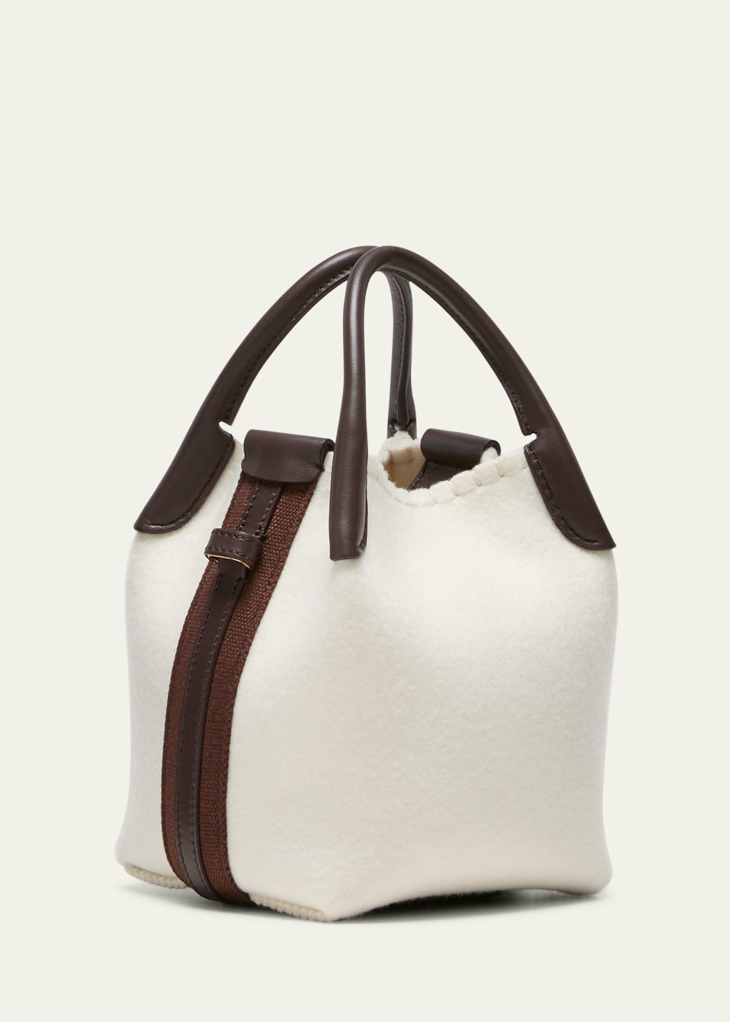 Bale Micro Cashmere Top-Handle Bag - 3