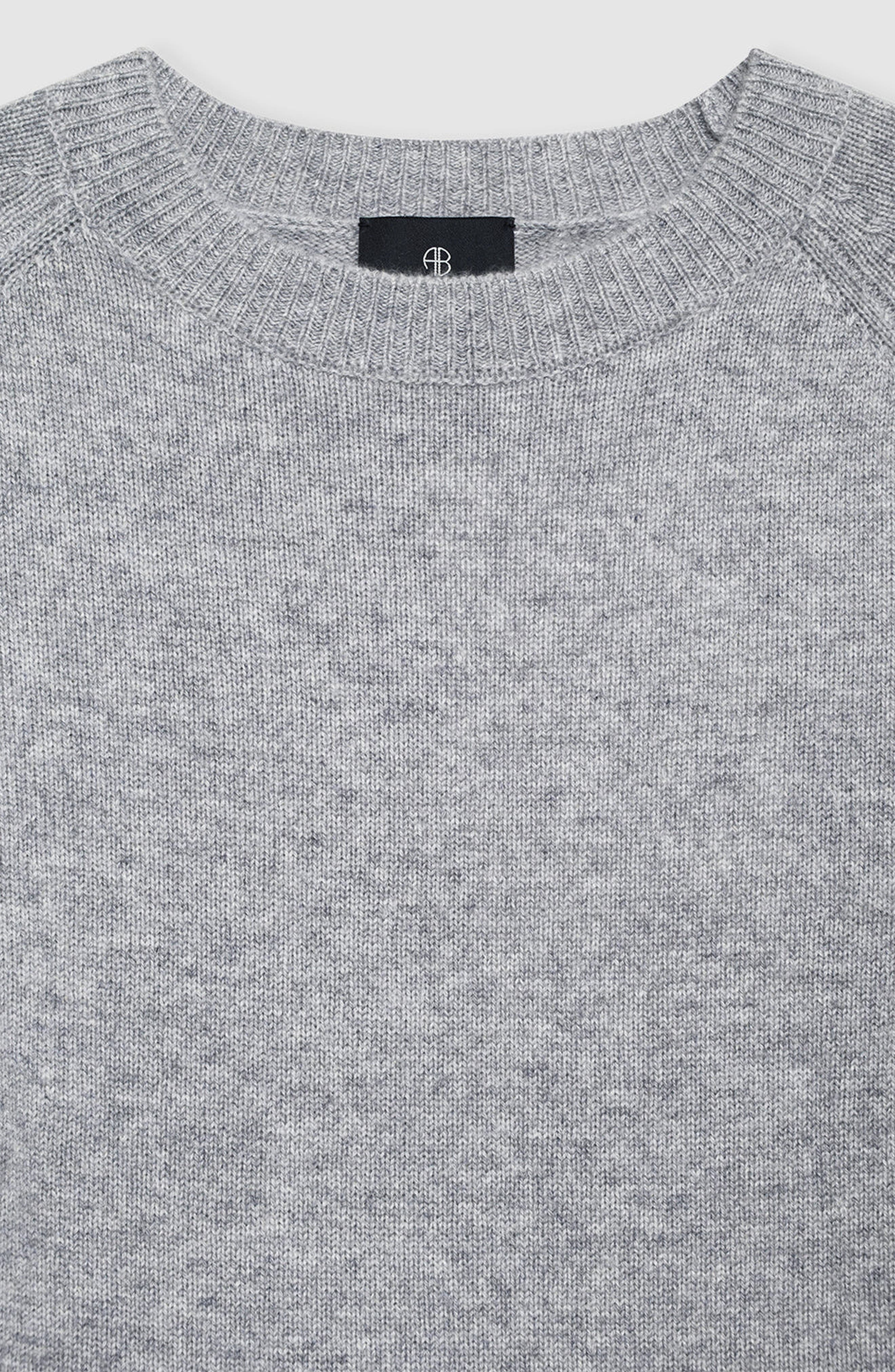 ANINE BING Jackson Sweater in Medium Heather Grey at Nordstrom - 3