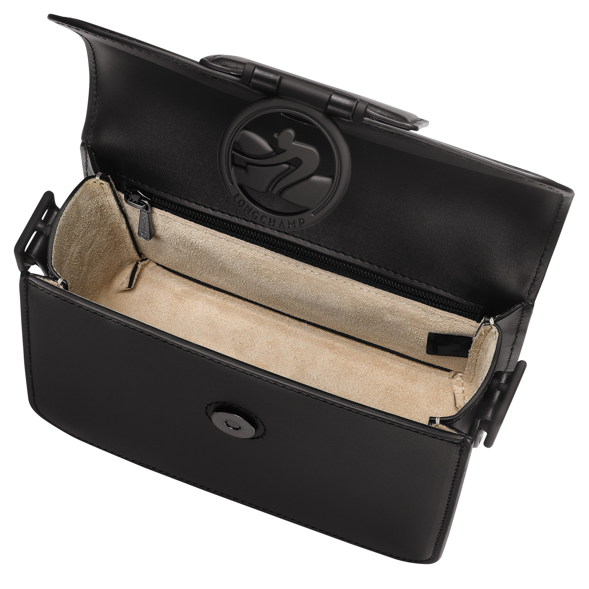 Box-Trot S Crossbody bag Black - Leather - 5