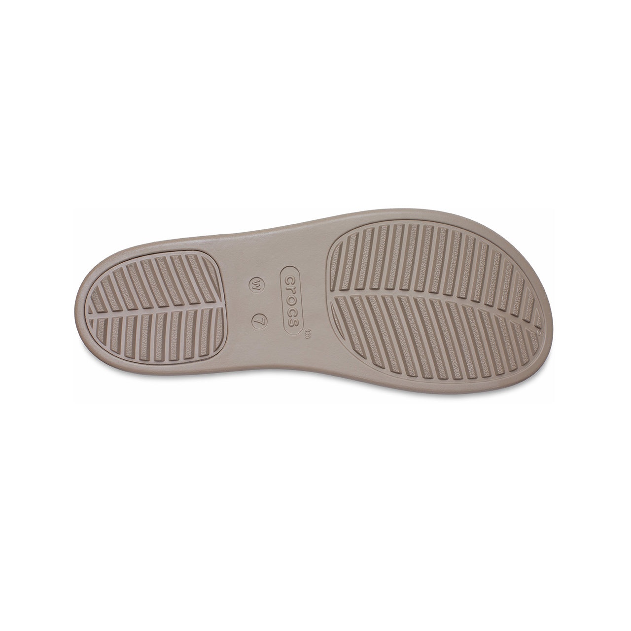 (WMNS) Crocs Brooklyn Ankle Strap Wedge Sandals 'Cream White Brown' 209406-2DS - 6