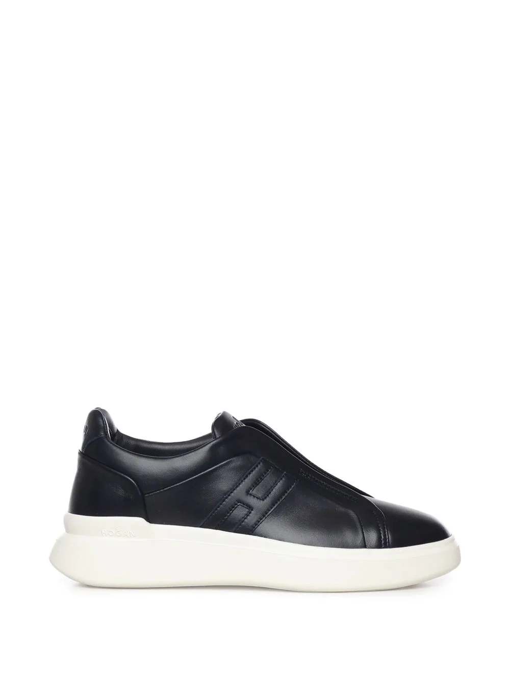 leather sneakers - 1