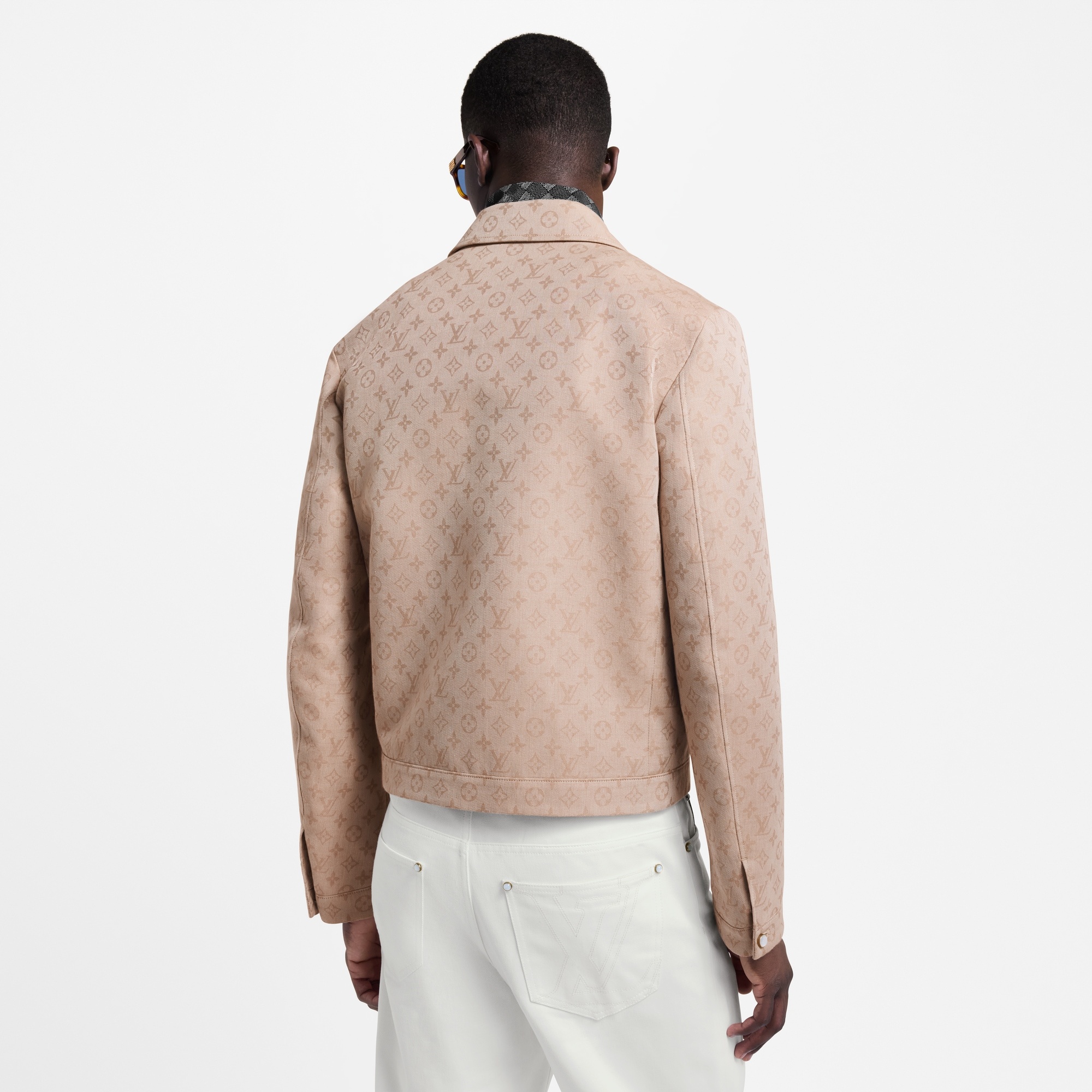 Monogram Zippered Blouson - 5