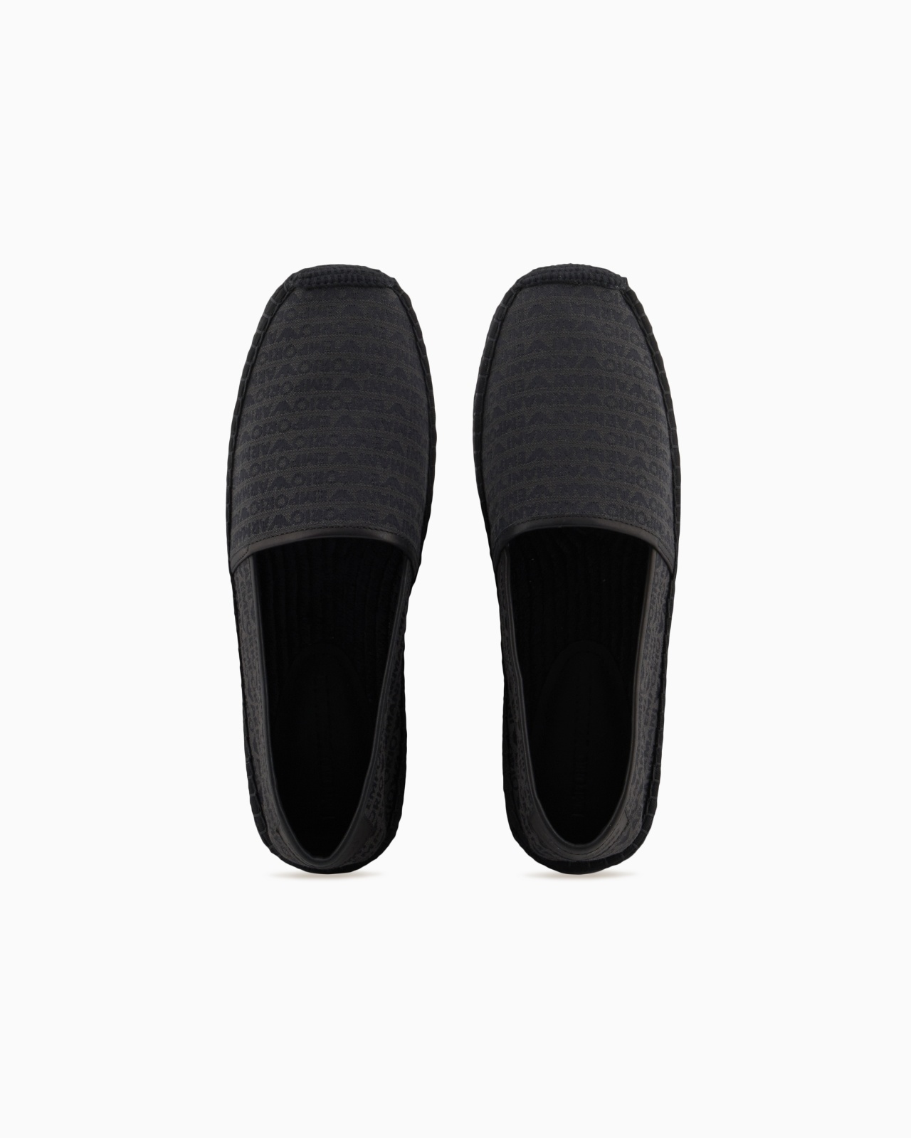 JACQUARD ESPADRILLES WITH ALL-OVER LOGO LETTERING - 3