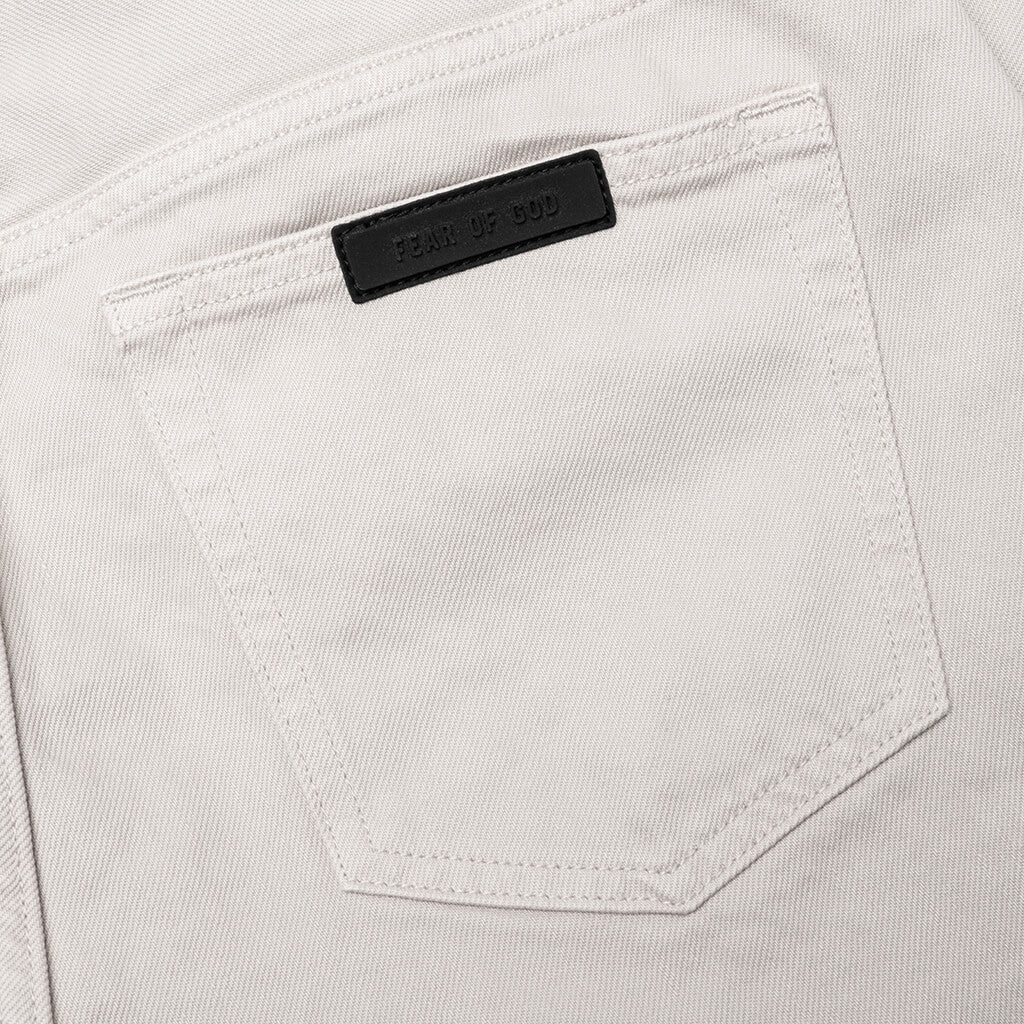 5 POCKET JEAN - SILVER CLOUD - 4