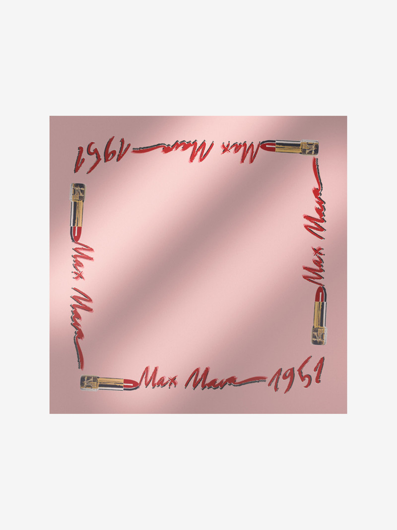 CARRE90 Printed silk foulard 1