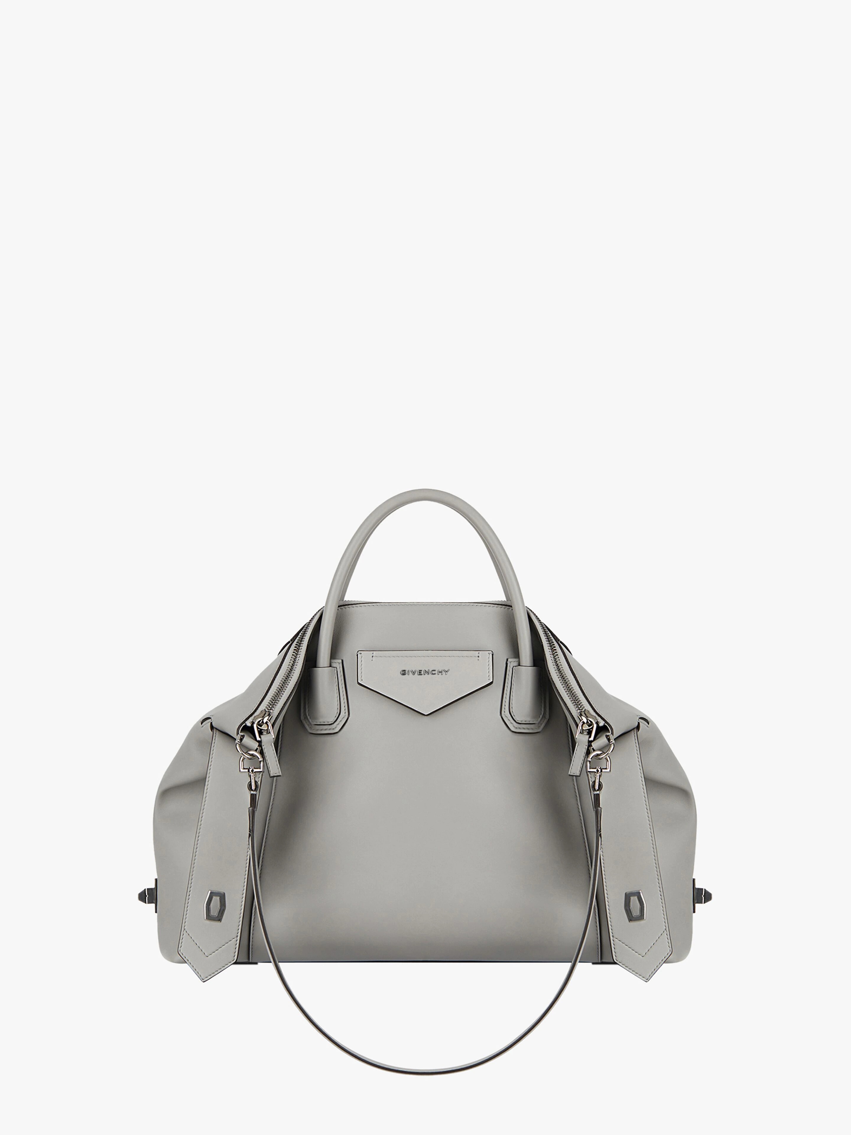 MEDIUM ANTIGONA SOFT BAG IN SMOOTH LEATHER - 1