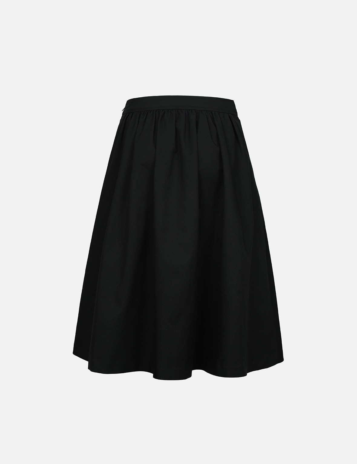 SEAGULL EMBROIDERY FLARE SKIRT - 2