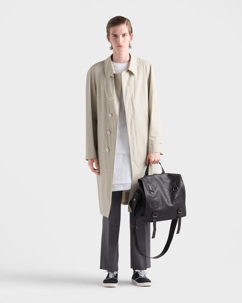 Prada Leather messenger bag outlook