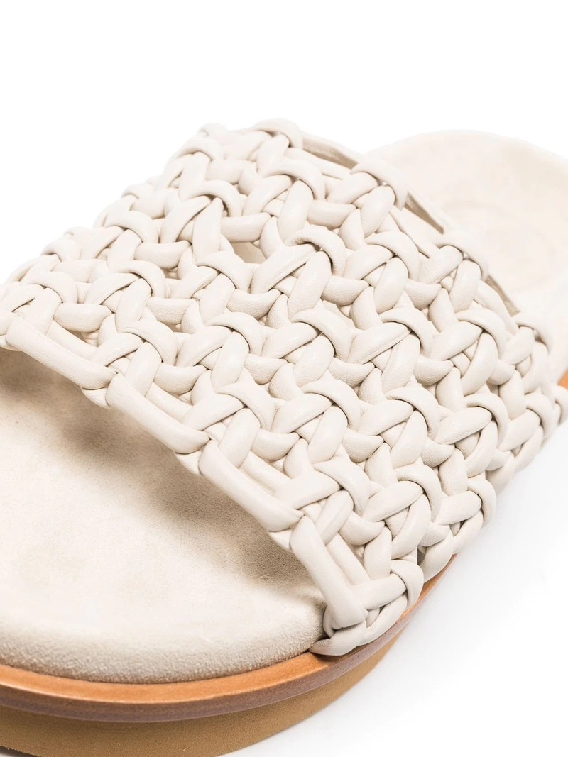 Chloé interwoven detail sandals outlook