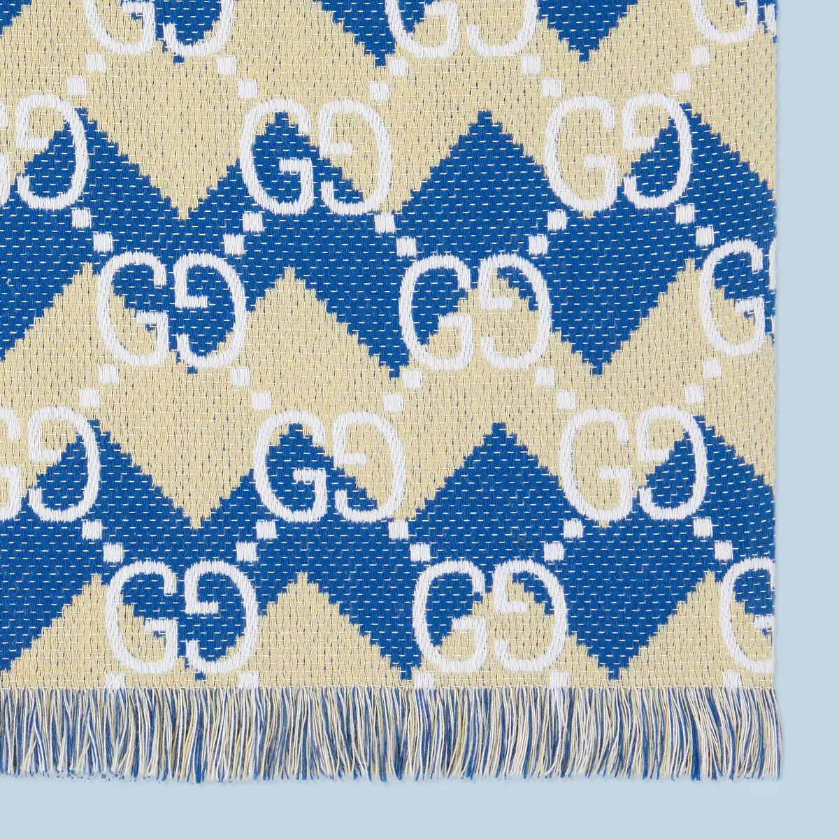 GG chevron cotton beach blanket - 3