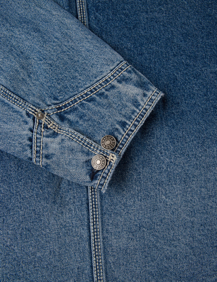 EVISU X GDC Embroidery Relax Fit Denim Jacket - 13