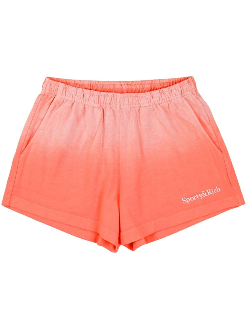 Serif Logo Disco Shorts - Dip Dye 1
