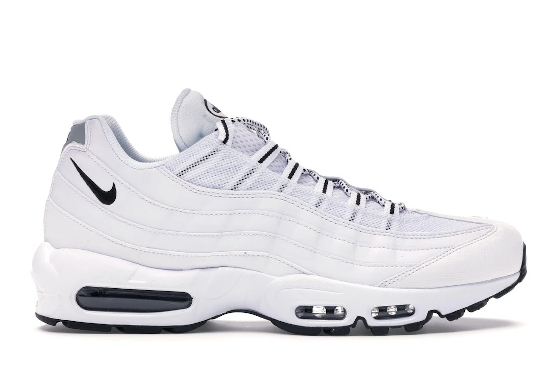 Nike Air Max 95 White Black - 1