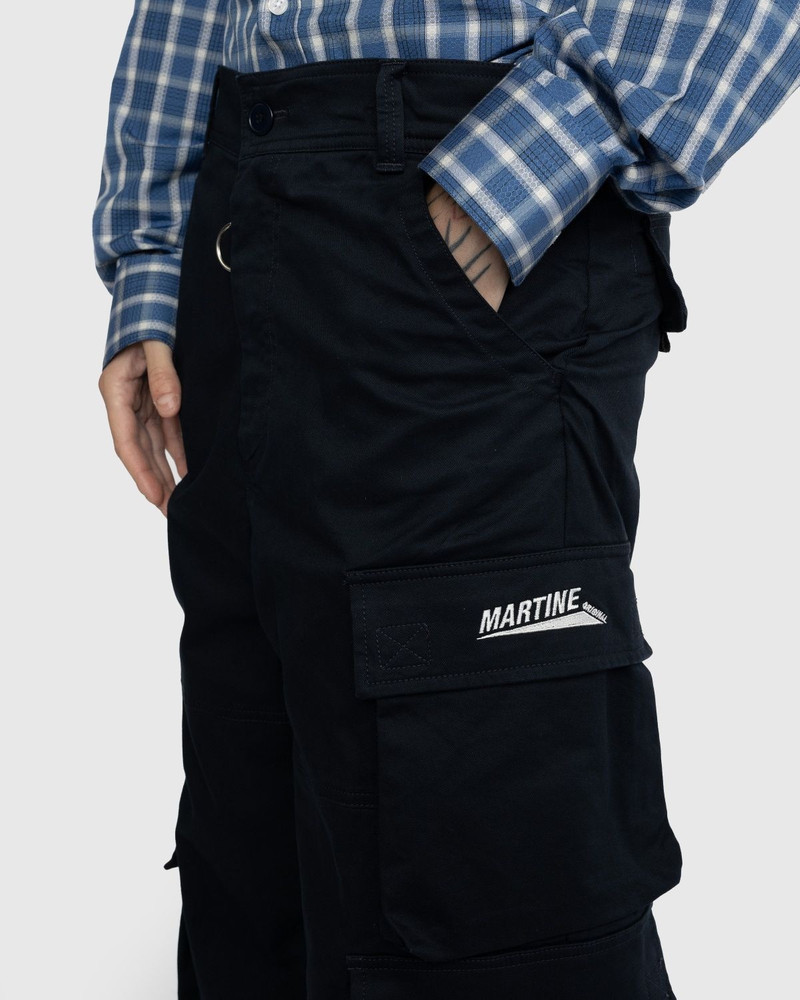 Martine Rose – Pulled Cargo Trouser Navy 5