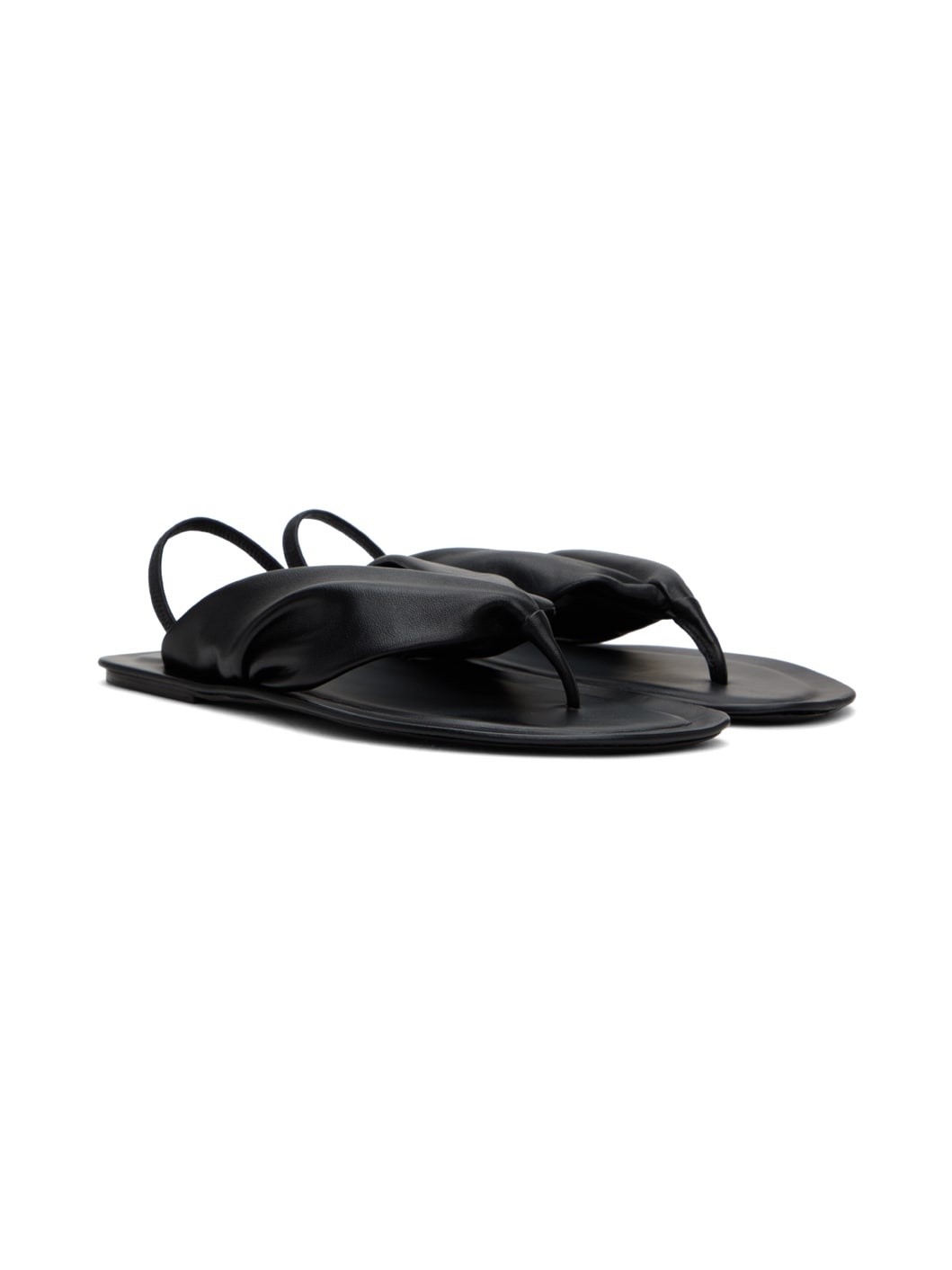 Black Sahado Sandals - 4