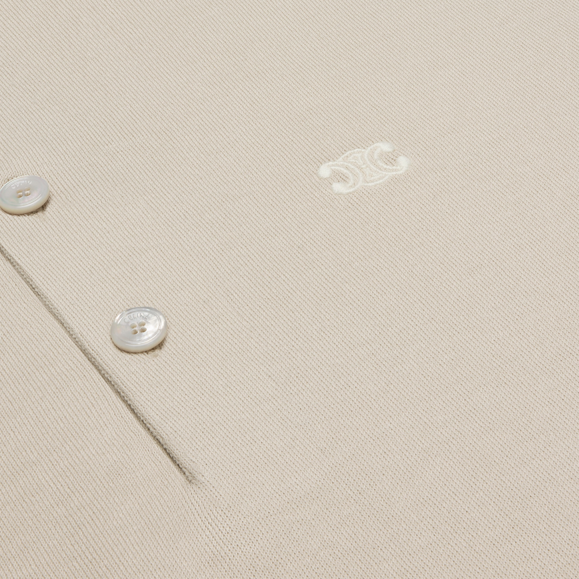 triomphe polo in fine cotton - 4