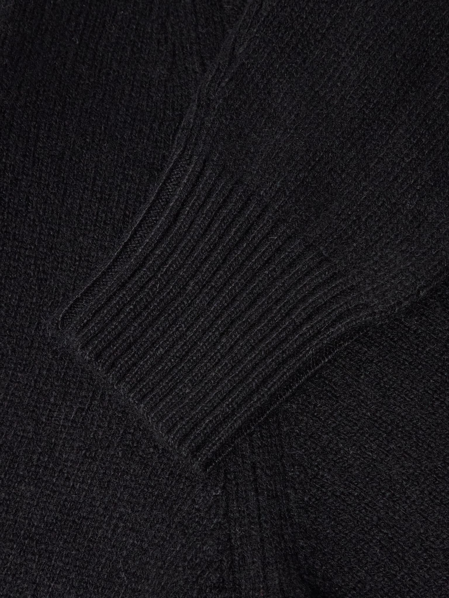 Cashmere Sweater Black - 6