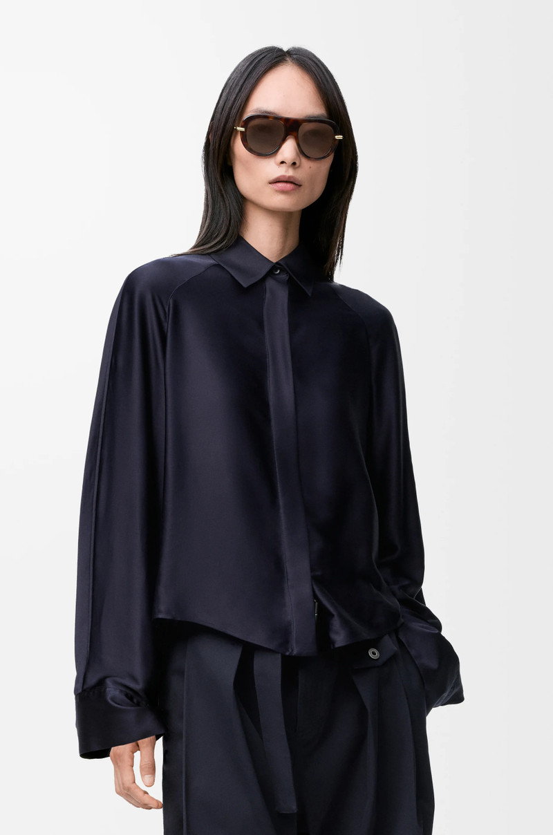 Cape shirt in viscose 3