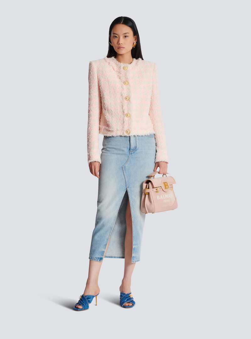 Balmain 5-button tweed jacket outlook