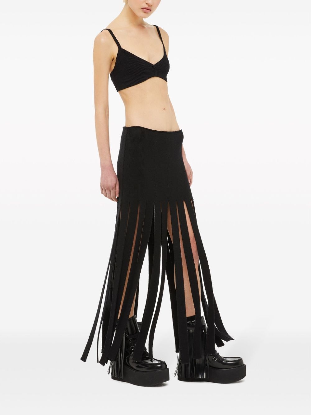 Fair Winds fringed skirt - 4