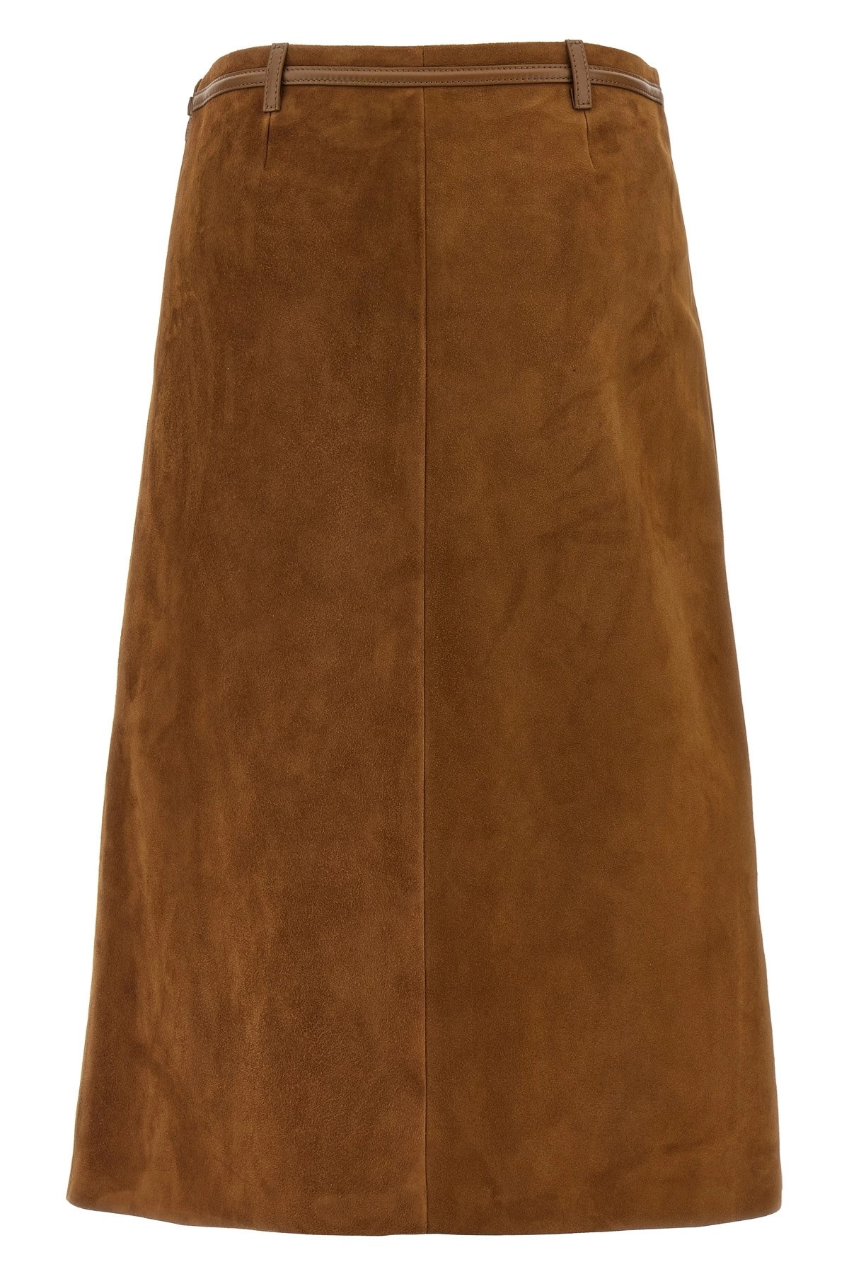 Suede Skirt Horsebit - 2