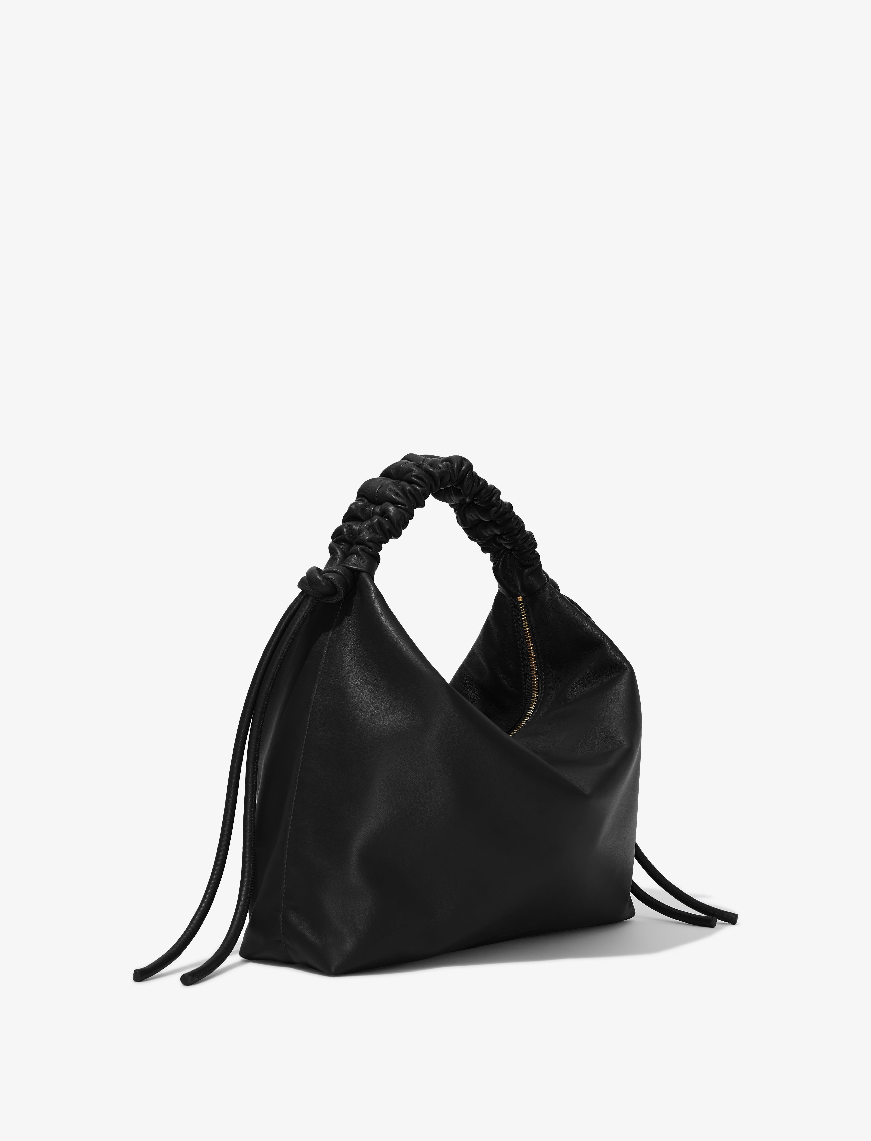 Medium Drawstring Shoulder Bag - 3