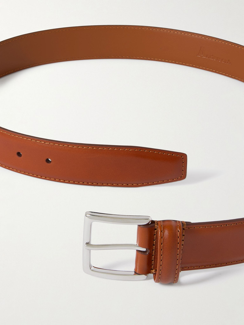 Anderson's 3.5cm Leather Belt Brown outlook