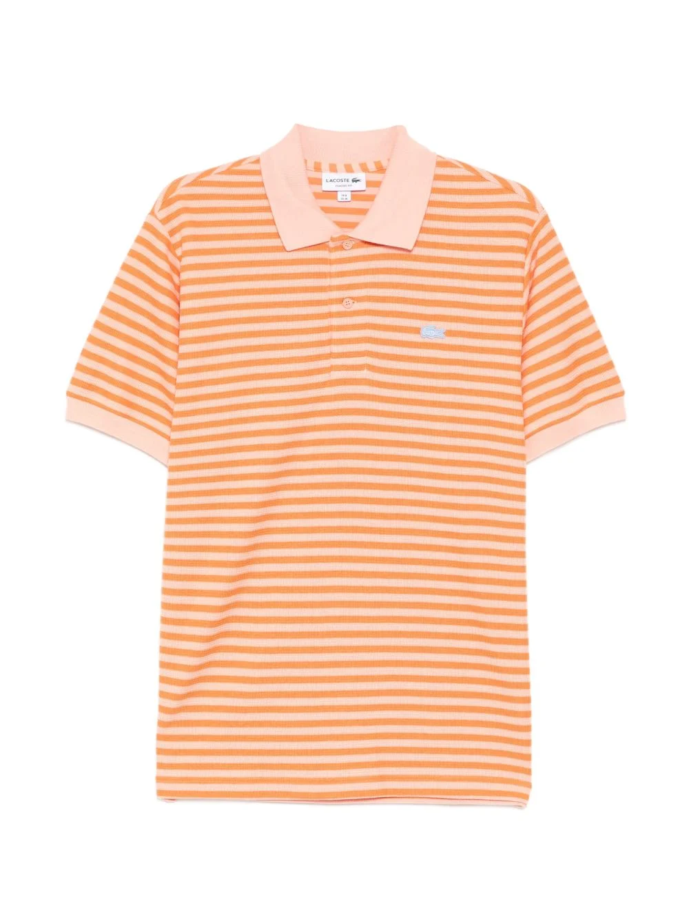 striped polo shirt - 1