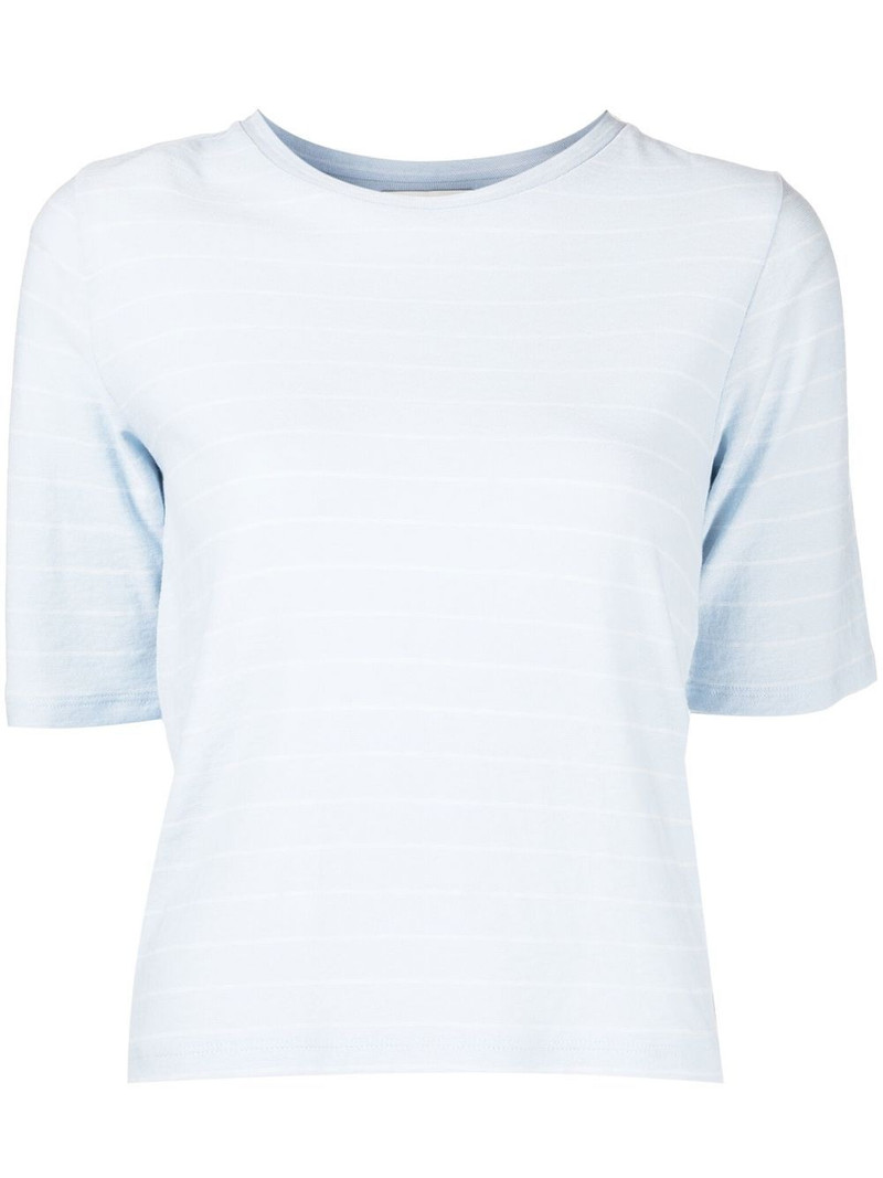 striped short-sleeve T-shirt 1
