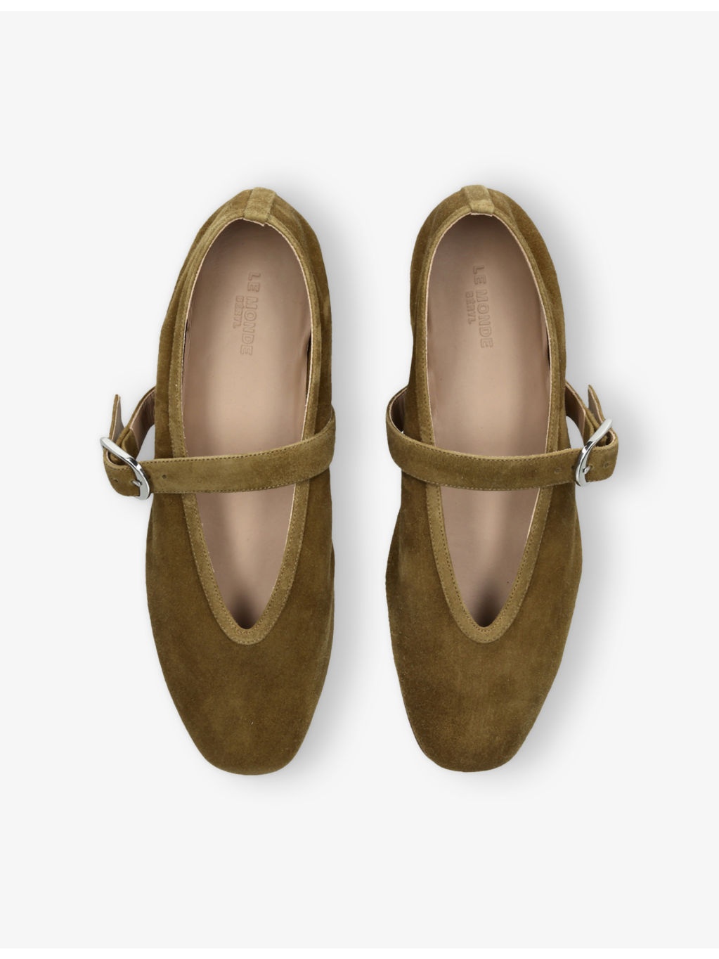 Stella Single-Strap Suede Pumps - 2